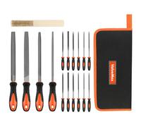 ValueMax Ensemble de Limes 17 Pièces pour Métal, Bois, Plastique