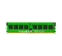 Kingston ValueRAM - DDR3 - module - 4 Go - DIMM 240 broches - 1600 MT/s / PC3-12800 - CL11 - 1.5 V - mémoire sans tampon - non ECC G
