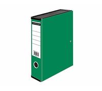 ValueX Box File Paper on Board Foolscap 70mm Capacity 75mm Spine Width Clip Closure Green