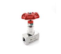 Valve à Aiguille Droite Vanne à pointeau filetage interne en acier inoxydable, vanne, d'arrêt angle for instrument haute pression(DN10 3-8,304 Material)