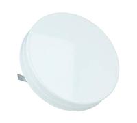 Valve à air comprimé - Blanc RAL 9016 - Avec revêtement par pulvérisation - Pour ventilation et ventilation - Différentes tailles, blanc