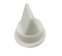 Valve à bec de canard en Silicone blanc, 10 pièces, 15x9.2x12.8mm, clapet anti-retour unidirectionnel for prévenir le reflux de liquide et de gaz