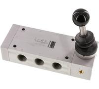 valve à levier manuel 5/2 G1/2'' Detente 0-12bar/0-168psi Airtec