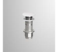 Valve à tige Alape 8319000000 blanche, 74 x 120 x 74 mm, 1 1/4"