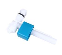 Valve Abs D'arrivée D'eau Latérale pour Réservoir de Toilettes | Raccords de Réservoir, Tube Plastique 1/2 Pouce, Réglage du Volume de Chasse, Connexion Câble Rapide