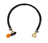 Valve adaptateur de jerrican - Raccord de gaz - Outil de recharge - Système de raccordement de de carburant - Outil de recharge de gaz de camping - Pour la randonnée, le barbecue, le camping