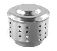 Valve anti-éclaboussures adaptable en acier inoxydable pour préparation de cafetière à moka