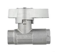 Valve anti-fuite en acier inoxydable 1 cm Easy Switch | Taille standard DN10, port de 1 cm, régulation précise du flux, marche/contrôle, utilisation polyvalente