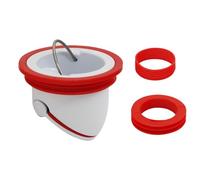 Valve Anti Odeur vanne pour Salle de Bain Siphon Bouchon évacuation de vidange Anti Insecte pour lavabo Baignoire Douche pour Sol Machine à Laver bonde egout clapet Anti refoulement (40-48mm)
