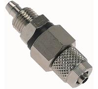 Valve anti-retour pour lave-vaisselle Longueur 40 mm Entrée Ø 4 x 6 mm Sortie 1/8'