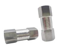 Valve anti-retour unidirectionnelle en acier inoxydable 1/8, 1/4 "3/8" 1/2 "3/4" 1 "BSPT, filetage femelle 304, for eau, pétrole et gaz, 1 pièce(3/4")