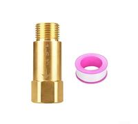 Valve antigel d'hiver pour robinet extérieur, bouchon de robinet antigel de 1,27 cm, protection automatique contre le gel, pour robinets de jardin, bornes d'incendie de cour (1-6 ℃)