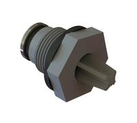 Valve basse pression plastique Kerbl Noir TU