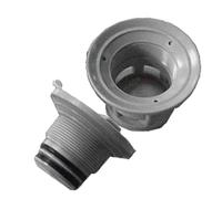 Valve Bateau Pneumatique à Plusieurs Trous, Plastique Argenté, Kayak | Bouchon Gonflable, Accessoires Pneumatiques, Partie de Kayak Gonflable, pour Bateau Gonflable