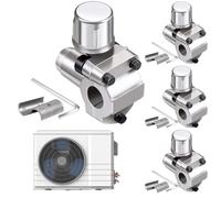 Valve Bullet | A/C Bullet Piercing Robinet Valve - Accessoires pour Projet de plomberie HVAC Climatiseurs Réfrigérateur Maison Cuisine