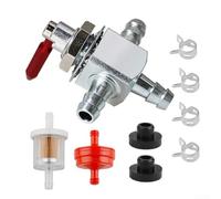 Valve coupure carburant 6mm pour autoportée Valve coupure carburant | Mécanisme on/off , contrôle pour précis du flux, métal , pour exmark et Hustler
