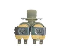 Valve D'admission 5220FR1251E, Compatible Avec LG | Métal plastique, double entrée d'eau, correction des fuites de trop-plein, électrovanne