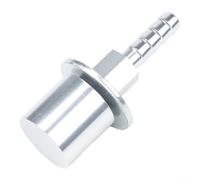 Valve d'aération en aluminium barbelé 5/16 conçue pour la ventilation du système de carburant et compatible avec les conduites de carburant standard