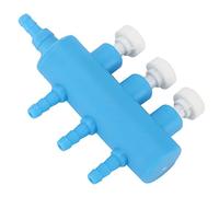 Valve d'air d'aquarium avec Interrupteur de Commande | Plastique durable, Résistant à la corrosion, Sortie 5 mm, Convient aux aquariums, Aquaculture