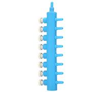 Valve d'air d'aquarium avec Interrupteur de Commande | Plastique durable, Résistant à la corrosion, Sortie 5 mm, Convient aux aquariums, Aquaculture