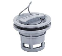 Valve d'air de Bateau Valve d'air Soupage Vanne Double Verrouillage + Clé pour Bateaux Radeaux Kayak Canoë Gonflable Pneumatique - Couleur Gris