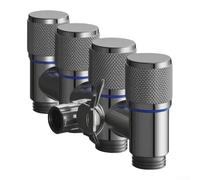 Valve d'angle à quatre voies fabriquée en acier inoxydable résistant pour une stabilité à long terme dans les systèmes d'eau intérieurs et extérieurs (gris)