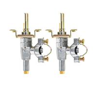 Valve de brûleur de plaque chauffante adaptée à Blackstone 36 pouces, Station de cuisson à 4 brûleurs, gril à gaz à dessus plat, Propane 1554 1565, 2 pièces