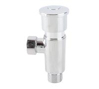 Valve de chasse d'urinoir, kit de réparation de toilettes en alliage de zinc, valve de chasse G1/2 avec bouton-poussoir manuel, pièces de réservoir de remplacement pour la maison,