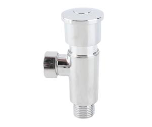 Valve de chasse d'urinoir, kit de réparation de toilettes en alliage de zinc, valve de chasse G1/2 avec bouton-poussoir manuel, pièces de réservoir de remplacement pour la maison,
