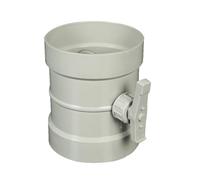 WAMVZYX Valve De Contrôle du Volume d'air en PVC, ID 50mm 63mm 75mm 90mm 110mm 125mm 160mm 200mm, Interrupteur De Valve PP, Valve De Régulation d'air Manuelle, Valve D'arrêt d'air(50mm)