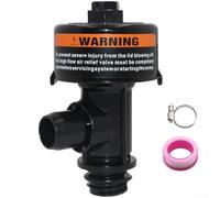 Valve de décharge d'air de rechange pour Pentair, design à haut débit pour cartouche Clean Plus pour PREDATOR pour FNS Construction robuste Twist Installation Safety (98209800)
