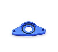 Valve de DéCharge,Turbo Blow Valve,Dump Valve Adaptateur de bride soupape soufflage, adapté au refroidisseur intermédiaire supérieur Utilisation adaptée pour Subaru WRX STi(Blue)