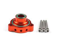 Valve de DéCharge,Turbo Blow Valve Soupape De Décharge Turbo Utilisation Adaptée Pour Moteurs BMW Mini Cooper PEUGEOT 1.6 Turbo 207 GT GTI 307 Et 308 Adaptateur Soupape Surpression(Orange)