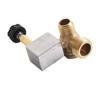 Valve de déchargement de compresseur d'air sans huile avec fonction de purge et de contrôle, électrovanne en fonte d'aluminium pour mise hors tension, anti-refoulement et évacuation d'air piégée (C)