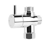 Valve de dérivation de pomme de douche à 3 voies G1/2, adaptateur de commutateur à trois fonctions, connecteur de robinet de tête, accessoires de salle de bains