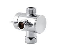 Valve de dérivation de pomme de douche multifonction à 3 voies, adaptateur de commutateur G1/2 ""pour Bidet de toilette