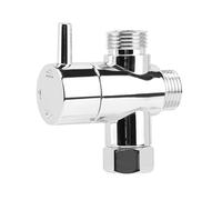Valve de dérivation pomme douche à 3 voies G1/2, adaptateur commutateur trois fonctions, connecteur robinet salle bains, séparateur d'eau(1PC)