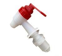 Valve de Distribution 17mm Débit Contrôlé(Red) | Plastique pour durable, filetage 17mm, écoulement fluide, anti-fuite, pour facile à installer
