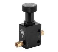 Valve de dosage de frein réglable |Plage de pression de 150 psi à 1 200 psi pour freins à disque/tambour |La valve universelle en ligne aide à éviter le blocage de la roue arrière.