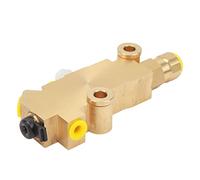 Valve de Dosage des Freins, Résistant à la Rouille Tambour à Disque à 5 Orifices Classique Robuste Bon Transfert de Fluide Freinage Efficace 172-1364 pour les Gros Camions (Hiraith)