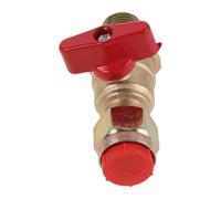 Valve de Frein Pneumatique à Réarmement Manuel en Laiton | Vanne Intégrée Étanche, Coupe Stable pour Circuit D’essieu , Usage Diagnostic et Véhicules Commerciaux