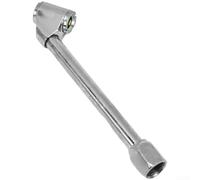 Valve de gonflage en métal en forme de coude avec filetage femelle de 6,35 mm pour raccord de pompe de pneu de vélo pour outil de gonflage (A)