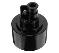 Valve de Gonflage Verrouillable pour Ballon Météorologique 12mm Noir | Plastique Réutilisable, Mécanisme à Verrouillage Rapide et Étanche, pour Stations Mobiles et Installations Temporaires