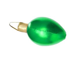 Valve de Noël gonflable d'extérieur | Boule décorative gonflable | Décoration en PVC imperméable pour jardins, piscines, arbres extérieurs, portes extérieures | Légère et alternative aux