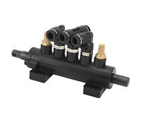 Valve de Pédale de Commande Valve de Commande au Pied à 5 Voies en Alliage d'aluminium Valve de Pédale Changeur de Pneu Fournitures de Machine Valve de Commande au Pied Valve de