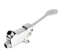 Valve de Pied en Laiton G1/2 Montée au Sol, Ome Poli, Robinet à Pédale Simple en Laiton - Idéal pour les Robinets à Pédale