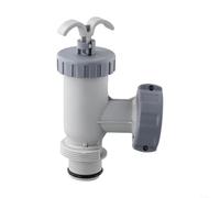 Valve de piston de rechange pour pompe de filtration Intex 1500 2500 4000 gallons avec raccords de tuyau de 3,8 cm pour piscine hors sol, spa, contrôle de l'eau et kit d'assemblage de vidange facile