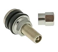 Valve de pneu tubeless droite et courte en métal pour jante de 10 pouces scooter moto ATV - Universel