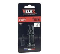 Velox Tubeless Presta 44 Mm Valves Clair Black