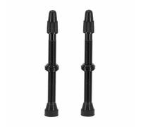 Valve de pneu tubeless presta vittoria 60 mm alu noir obus demontable (vendu a l
